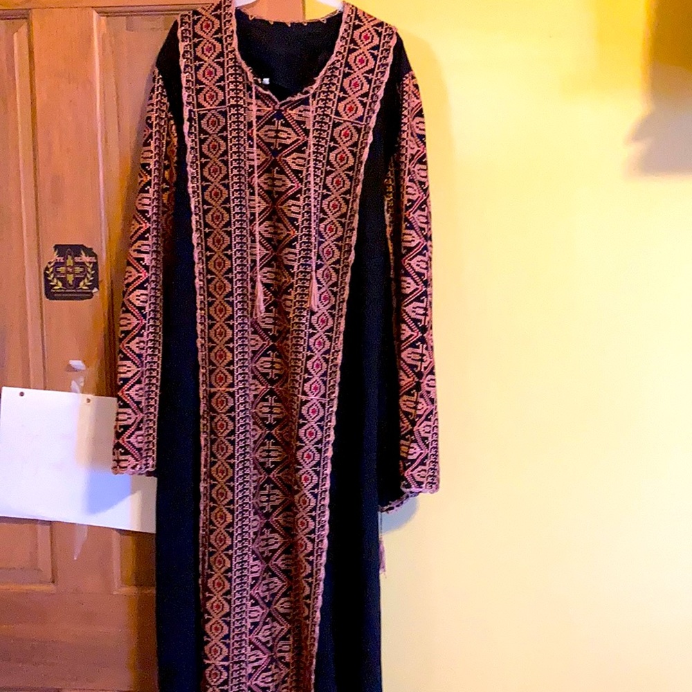 Hand embroidery Abaya dress